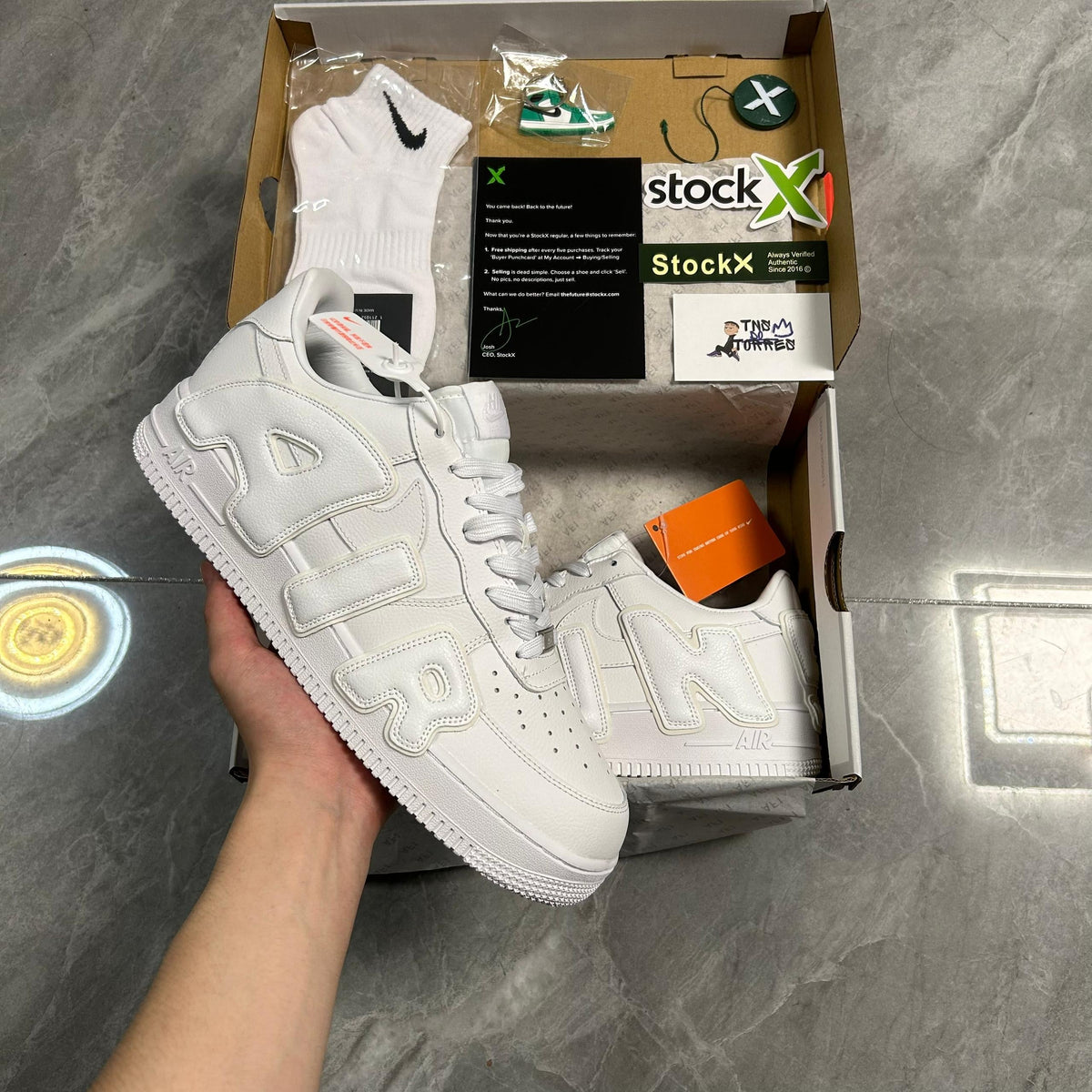 CPFM x Nike Air Force 1 Low PRM White