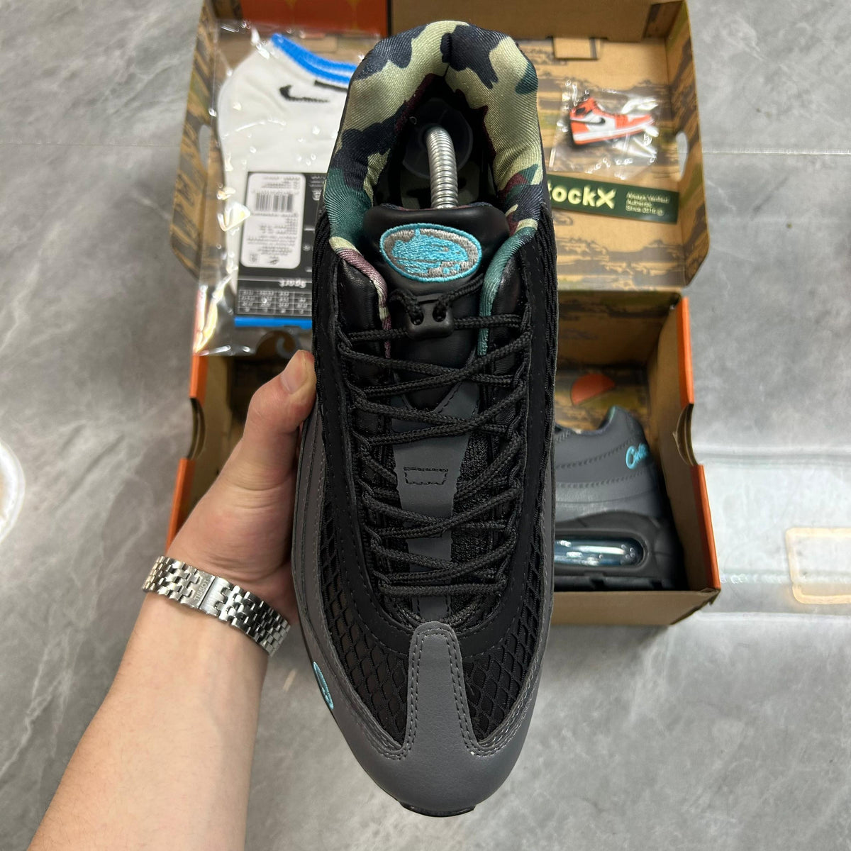 Corteiz x Nike Air Max 95 "Aegean Storm"