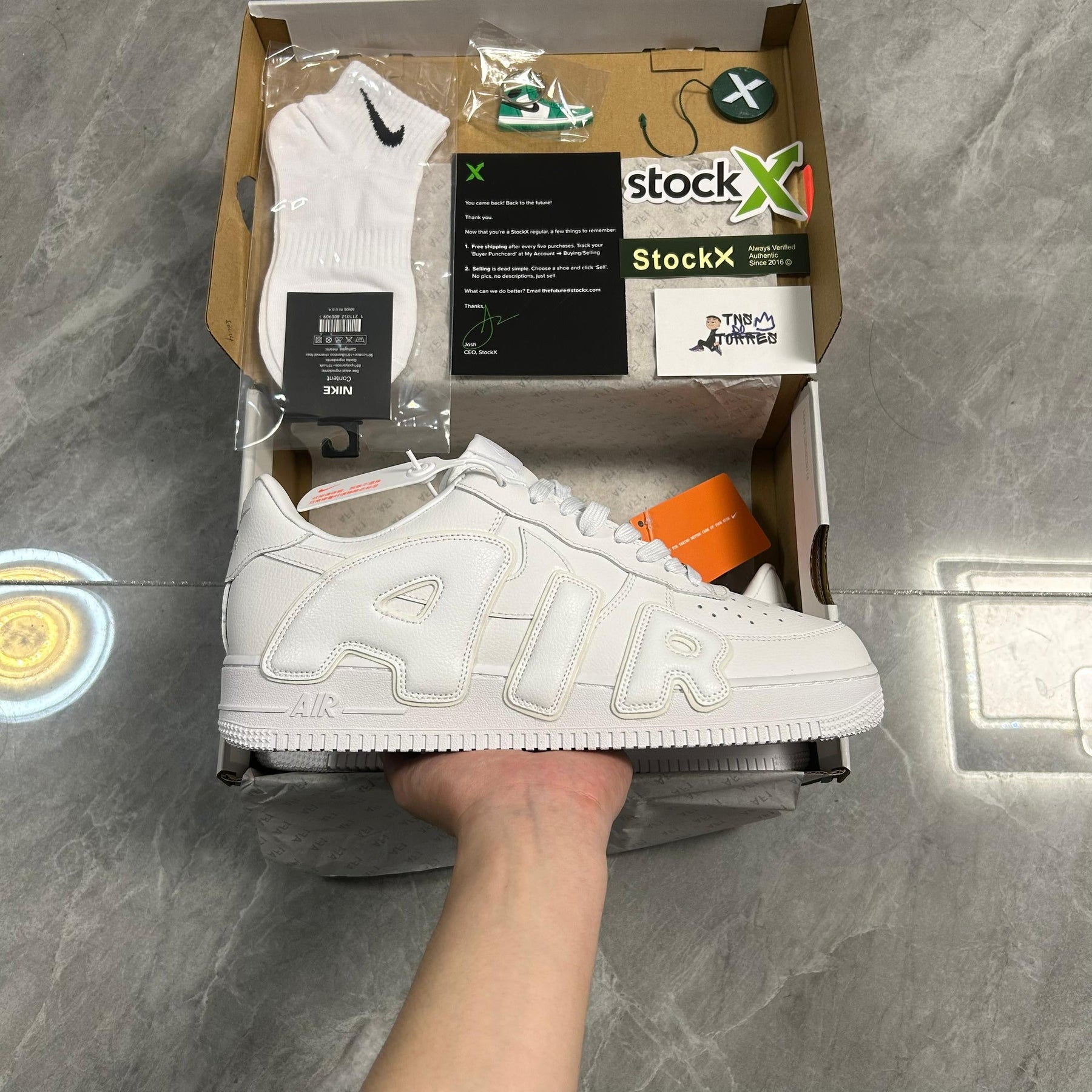 CPFM x Nike Air Force 1 Low PRM White