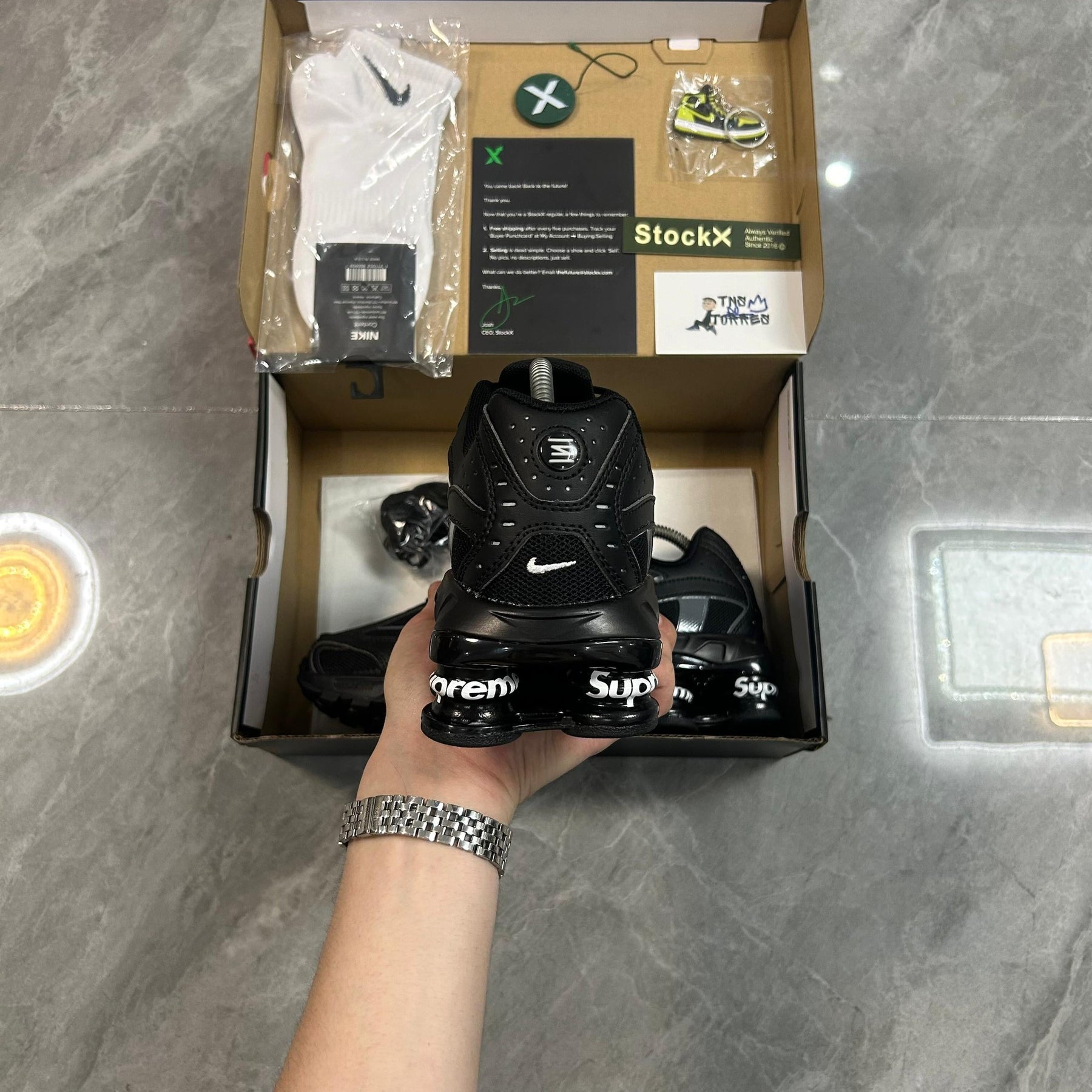 Supreme x Nike Shox Ride 2 "Black"