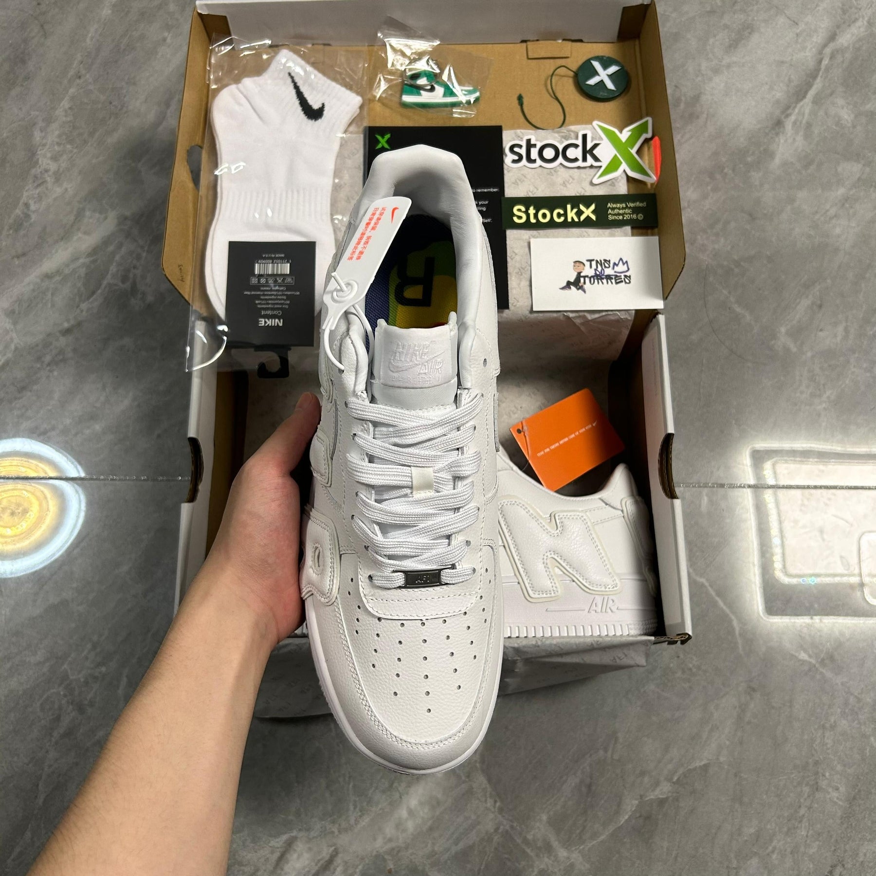 CPFM x Nike Air Force 1 Low PRM White