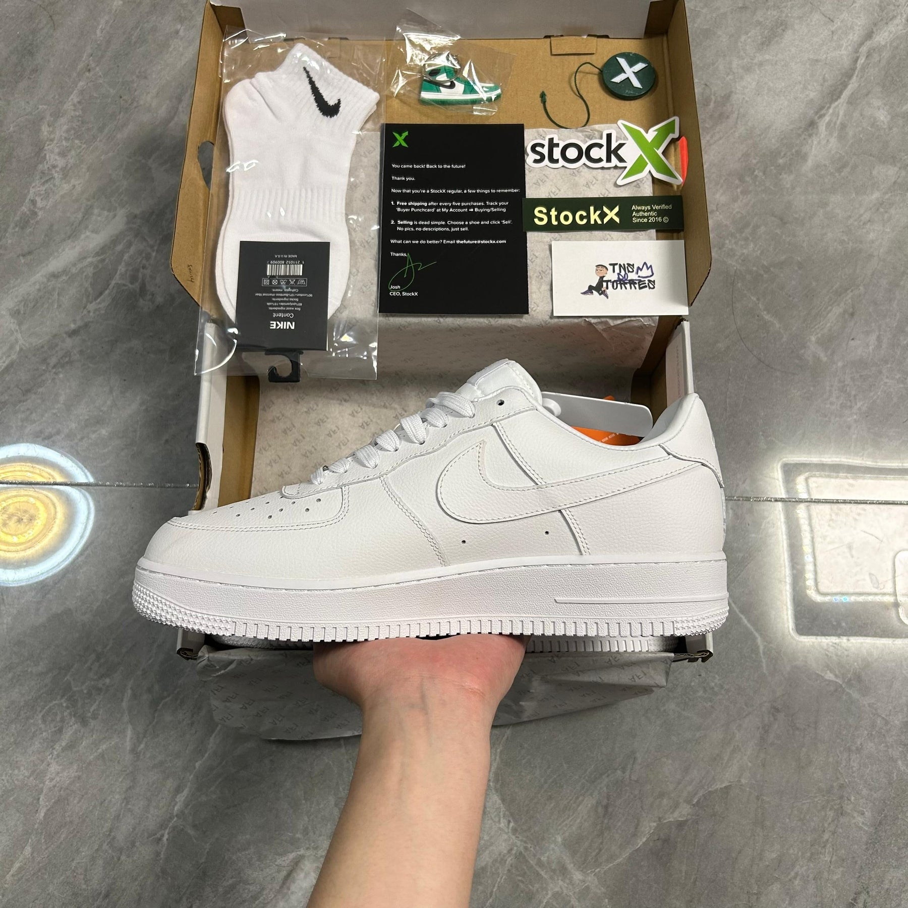 CPFM x Nike Air Force 1 Low PRM White