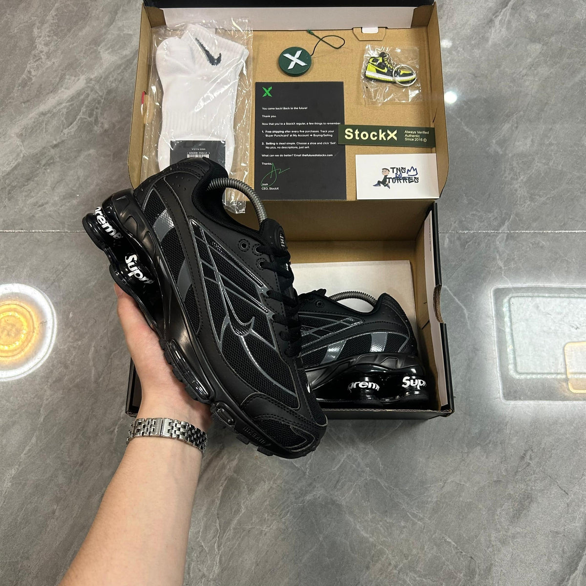 Supreme x Nike Shox Ride 2 "Black"