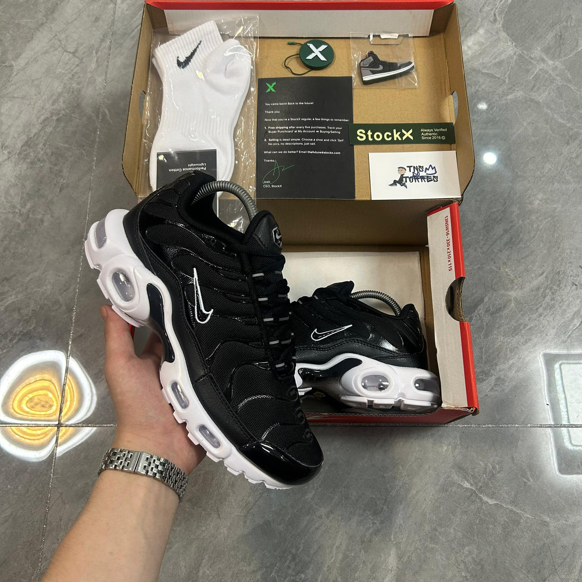 Air Max Plus TN 1 “Black/White”