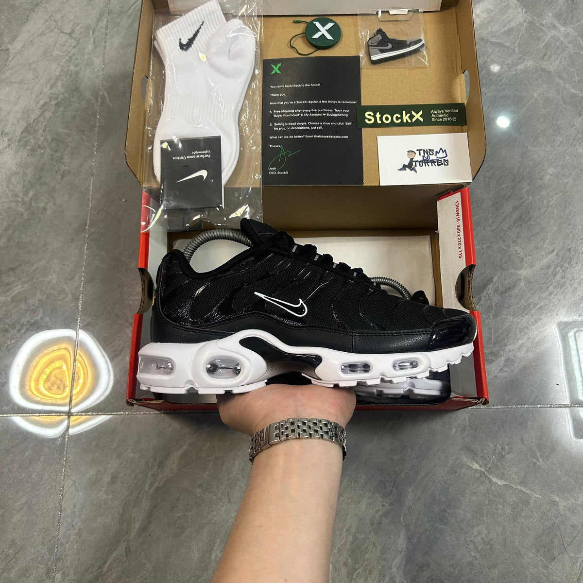 Air Max Plus TN 1 “Black/White”