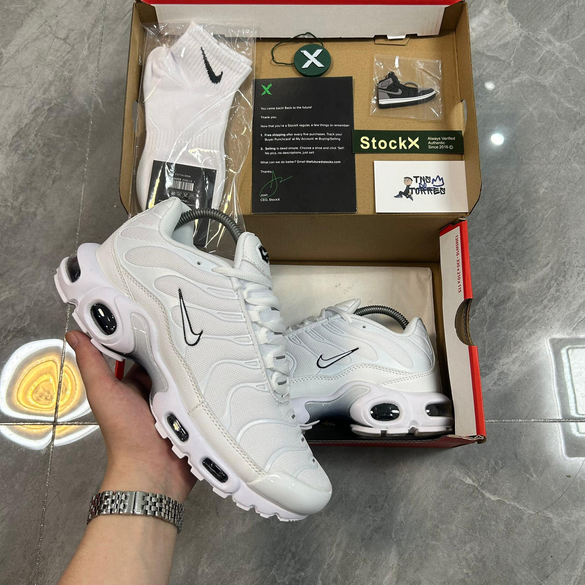 Air Max Plus TN 1 “White/Black”