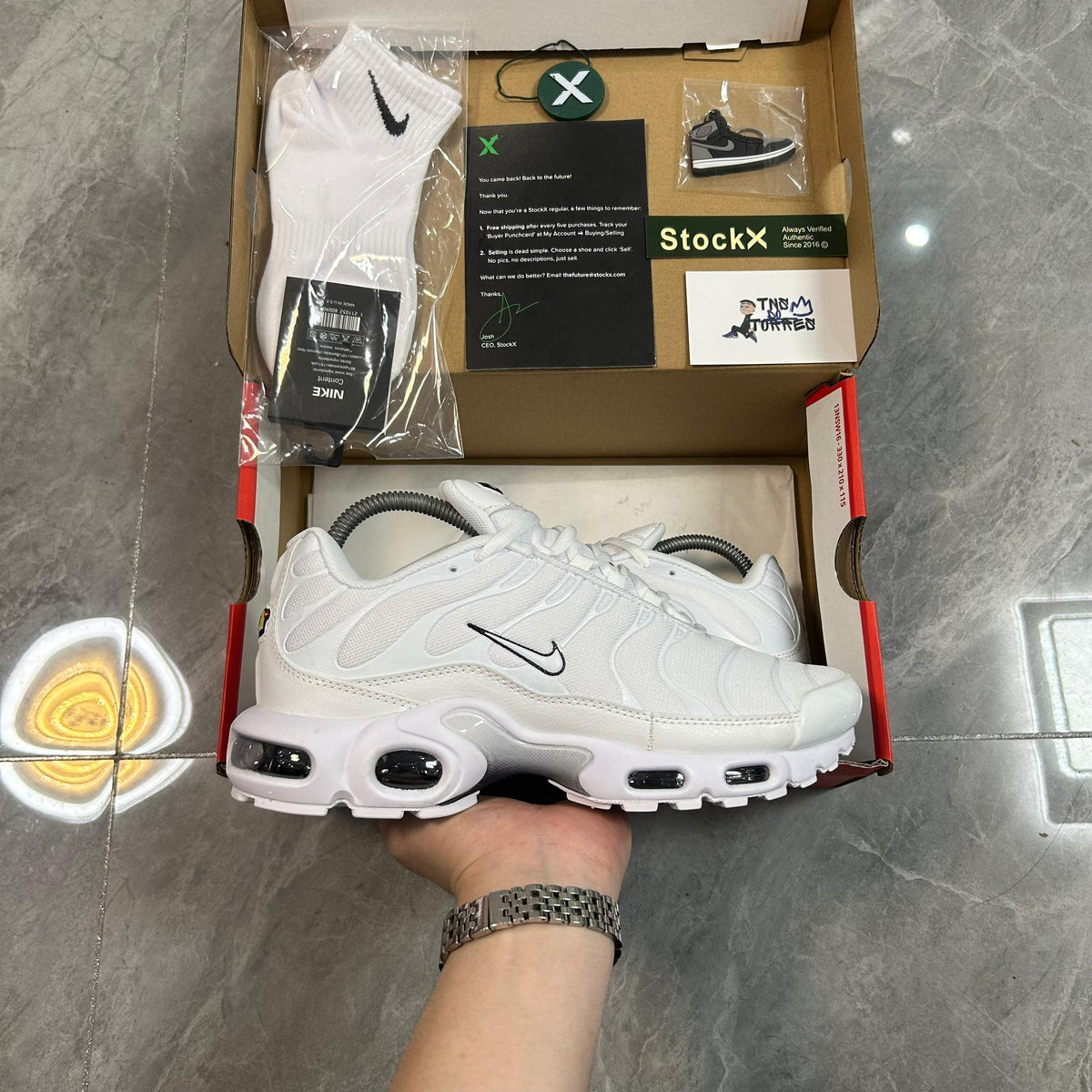Air Max Plus TN 1 “White/Black”