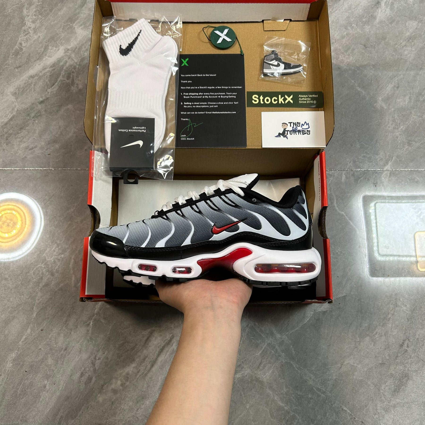 Air Max Plus Tn 1 “Grey/Red”