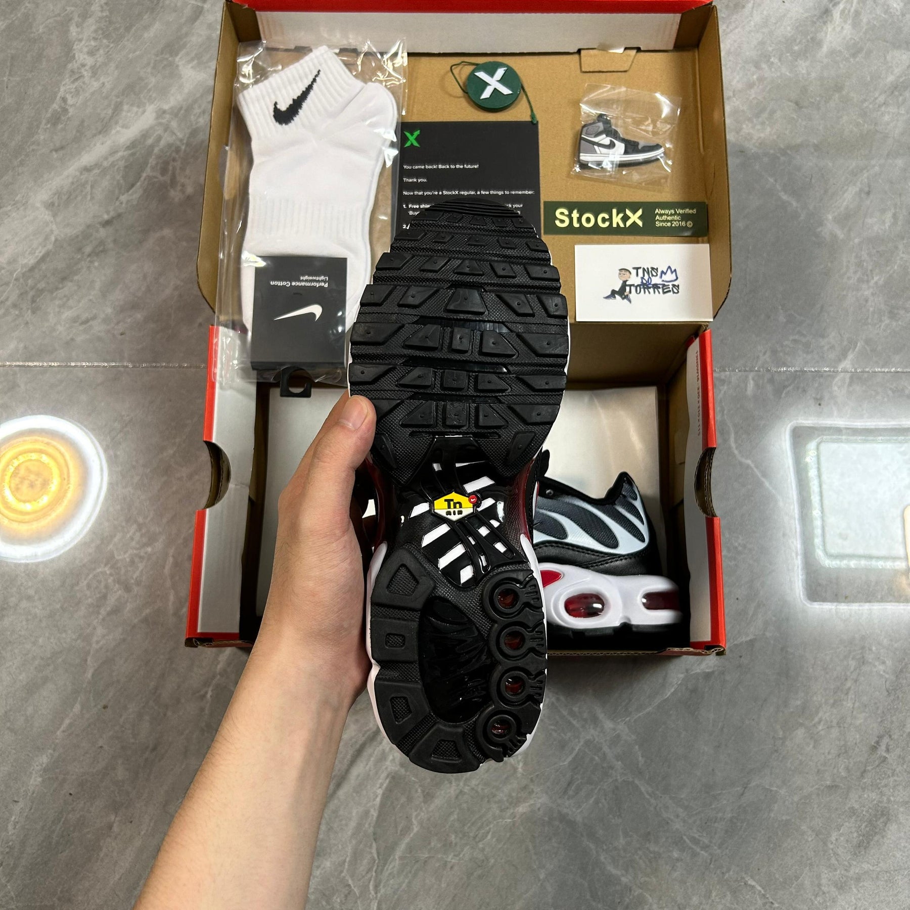 Air Max Plus Tn 1 “Grey/Red”