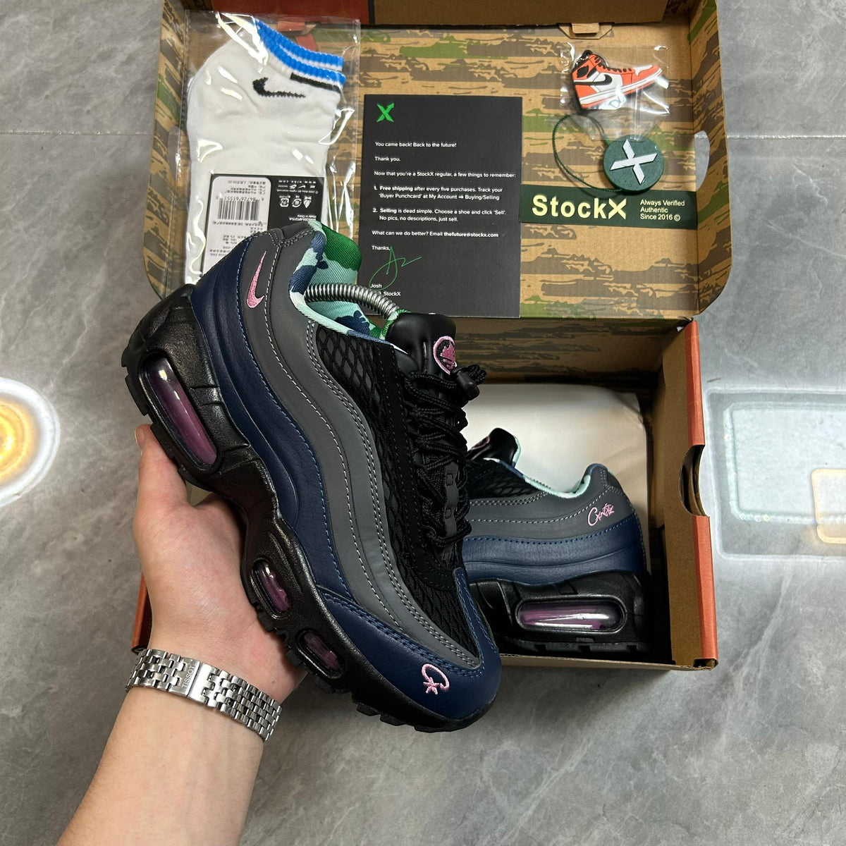 Corteiz x Nike Air Max 95 "Pink Beam"