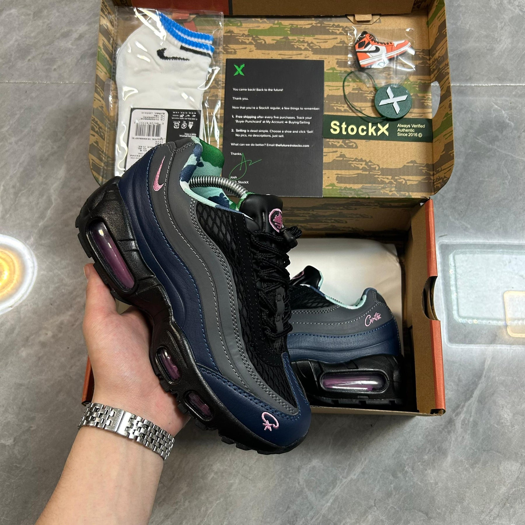 Corteiz x Nike Air Max 95 "Pink Beam"