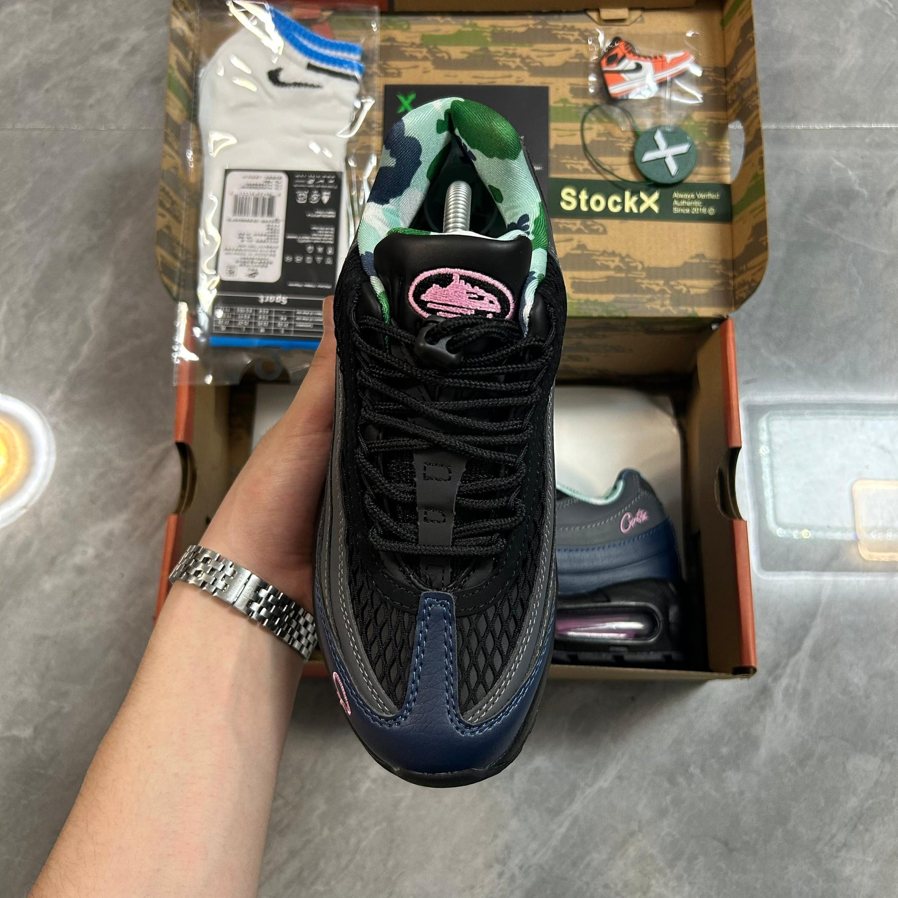 Corteiz x Nike Air Max 95 "Pink Beam"