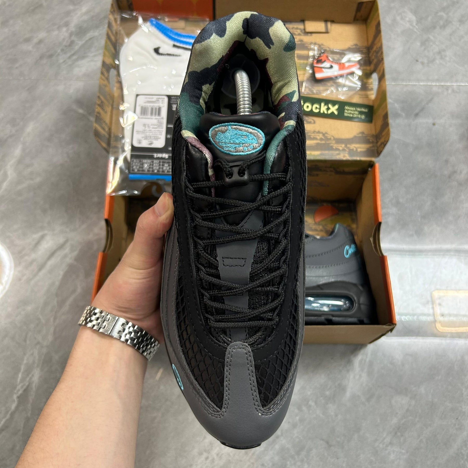 Corteiz x Nike Air Max 95 "Aegean Storm"