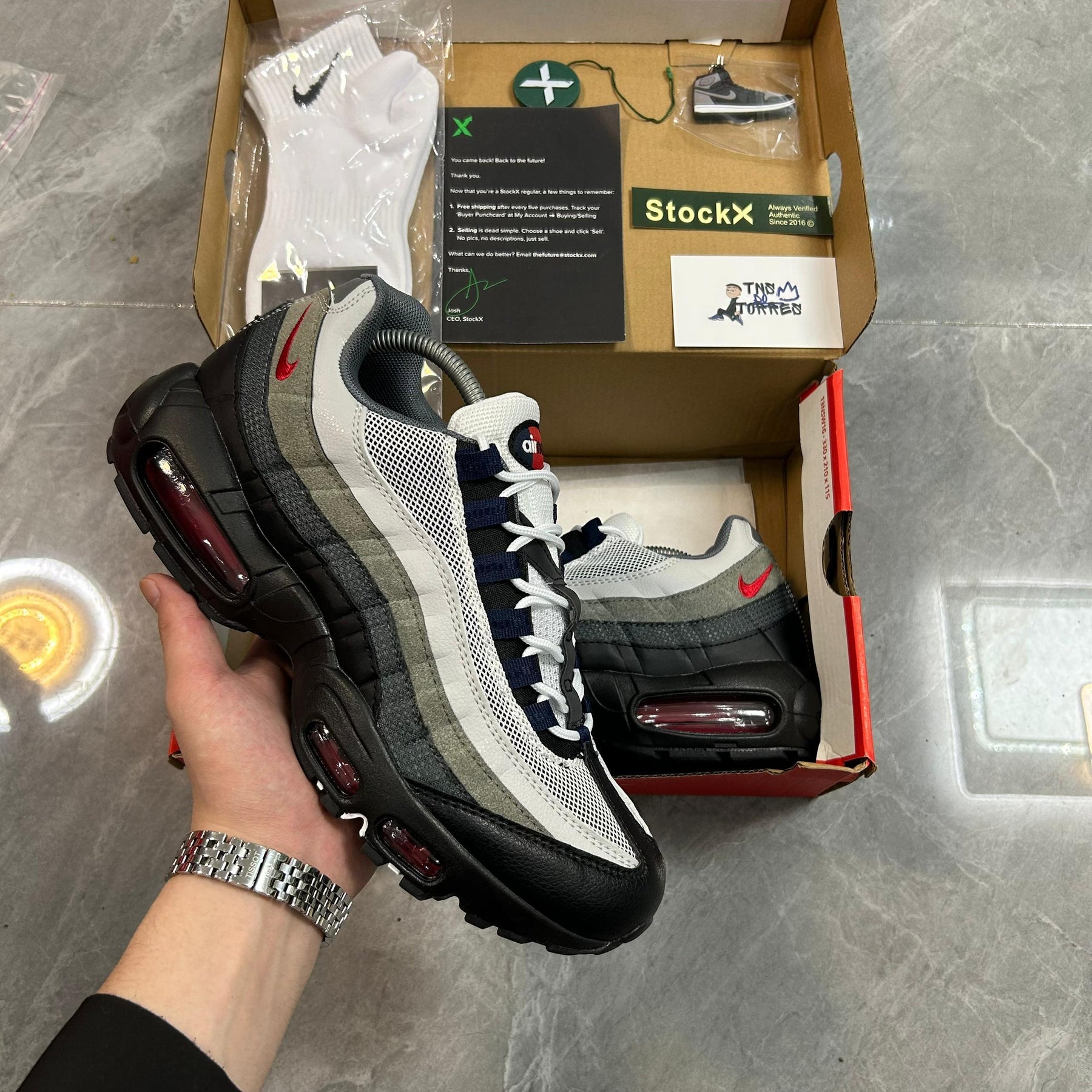 Air Max 95 Track Red Man