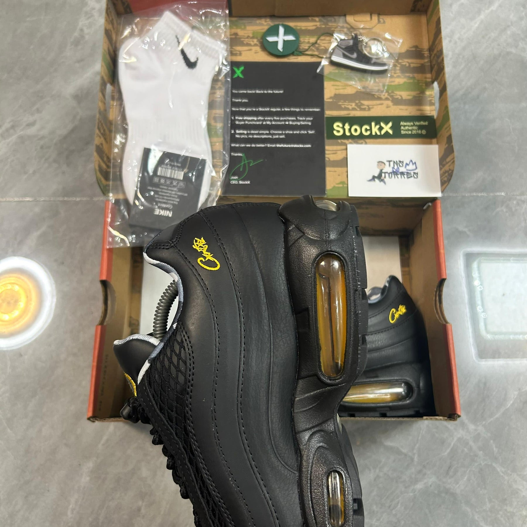 Corteiz x Nike Air Max 95 "Black Yellow Tour"