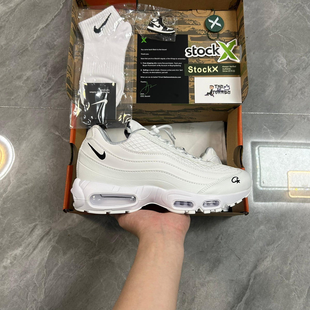 Corteiz x Nike Air Max 95 “White”