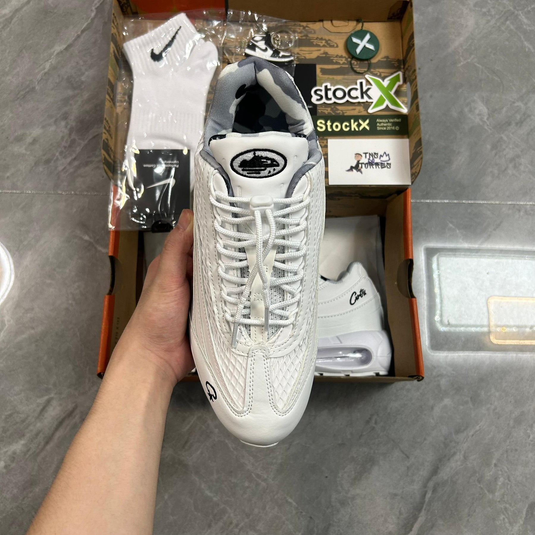 Corteiz x Nike Air Max 95 “White”