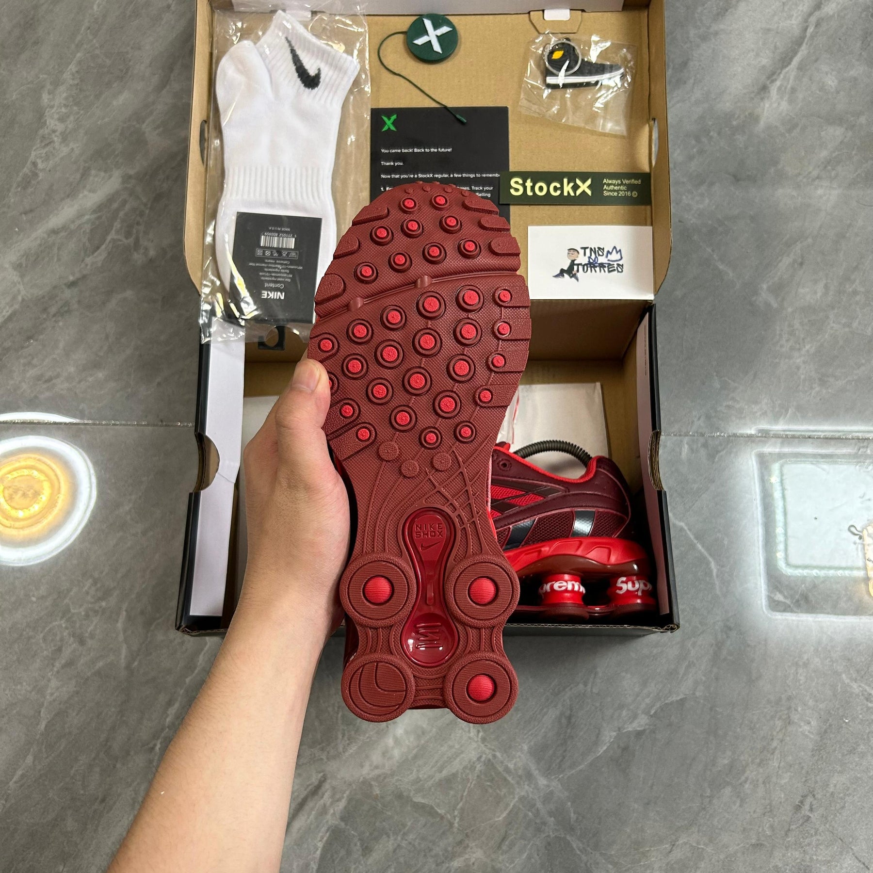 Supreme x Nike Shox Ride 2 "Speed Red"