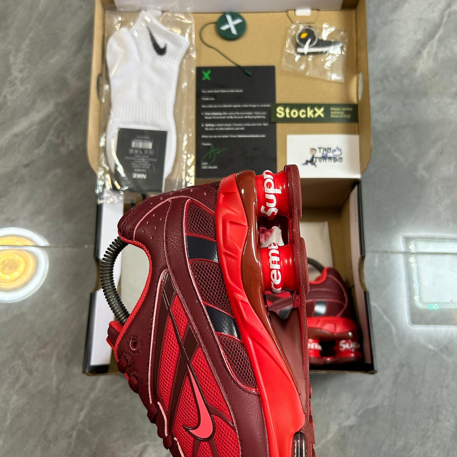 Supreme x Nike Shox Ride 2 "Speed Red"