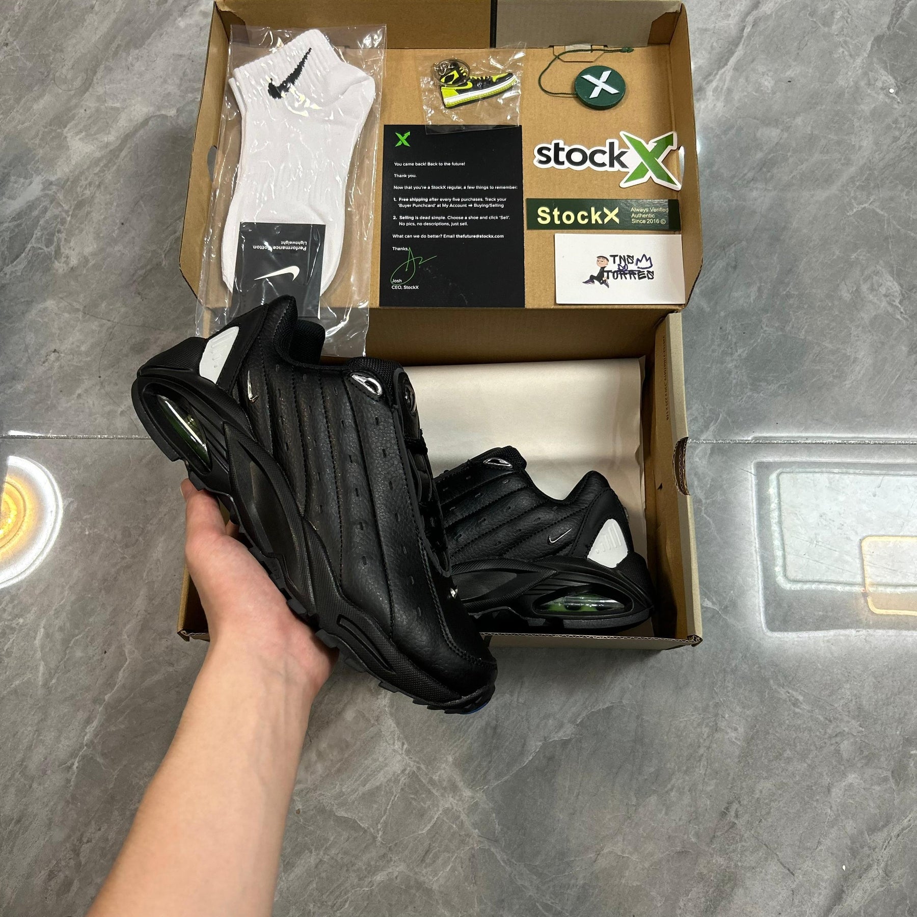 NIKE X NOCTA - AIR TERRA HOT STEP "TRIPLE BLACK"