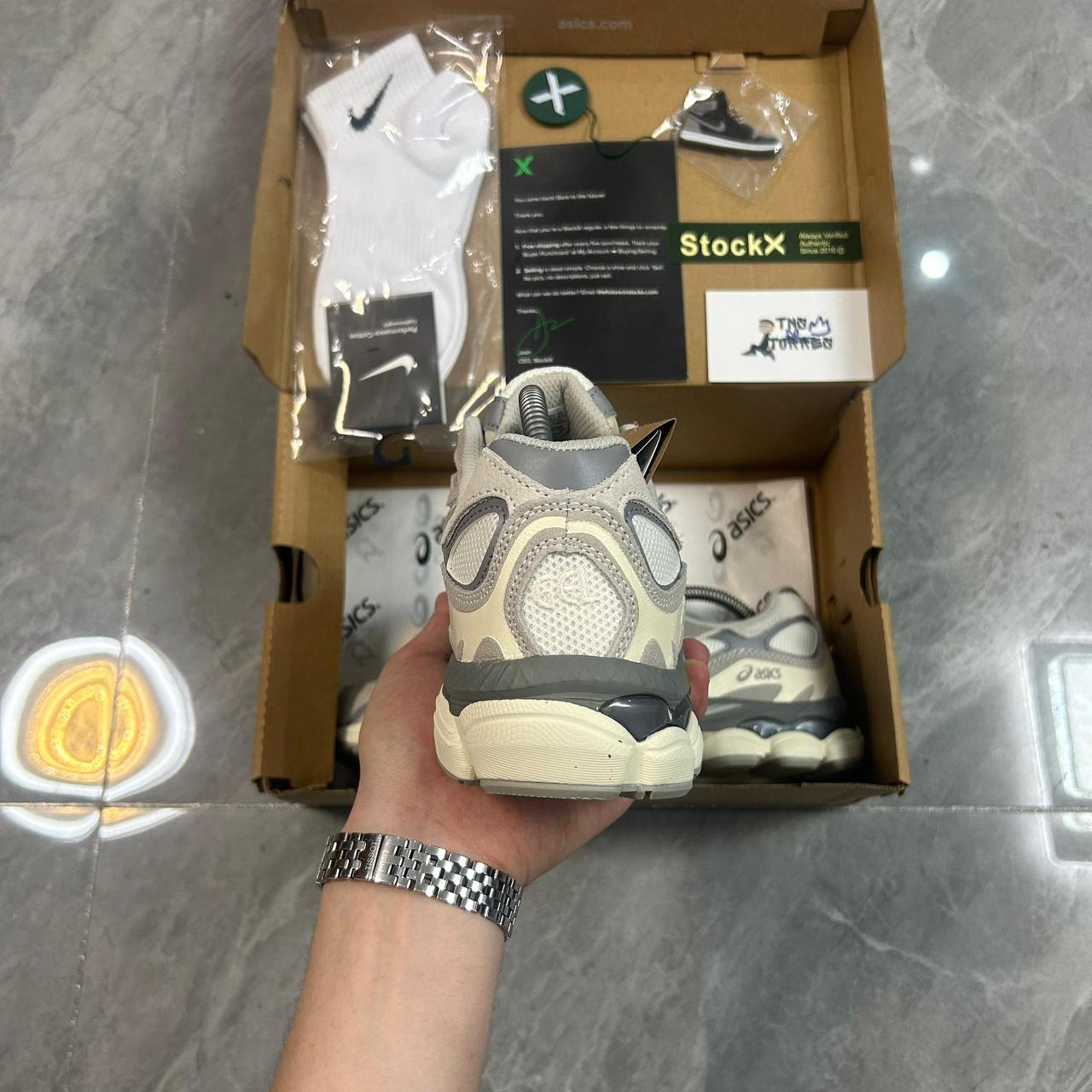 Asics Gel NYC "Cream Oyster Grey"