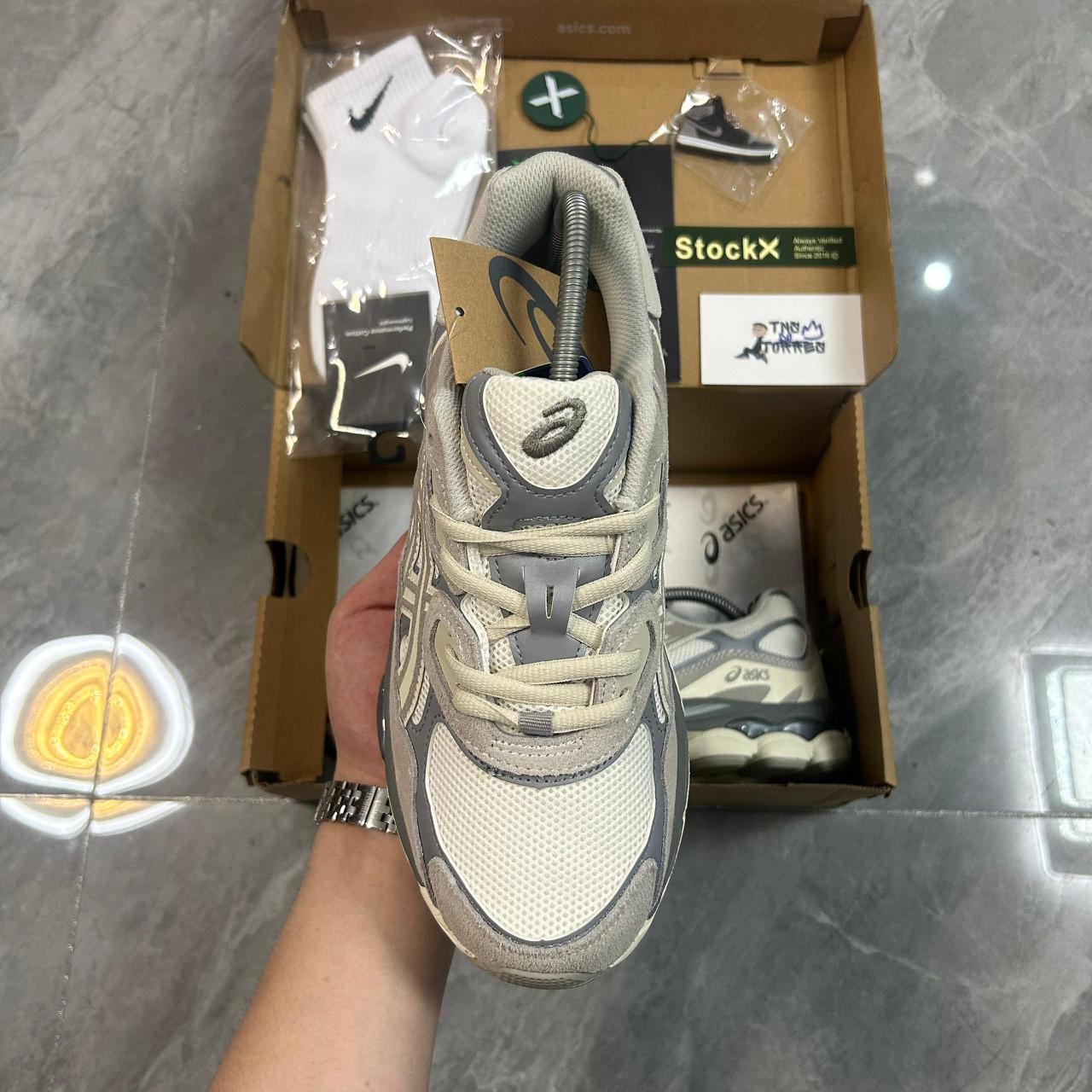 Asics Gel NYC "Cream Oyster Grey"