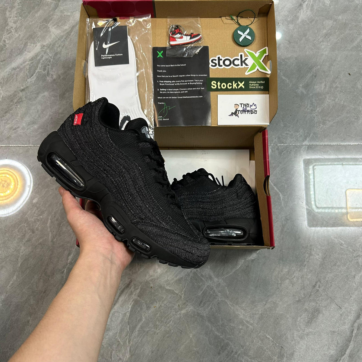 Levi's x Nike Air Max 95 OG Black