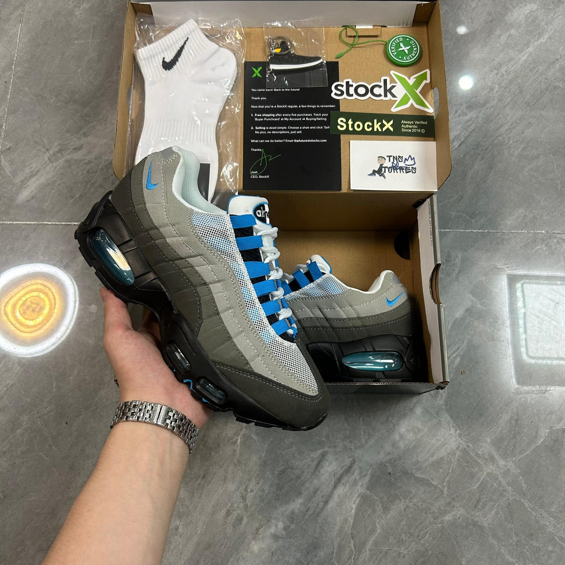 Air Max 95 "Crystal Blue"