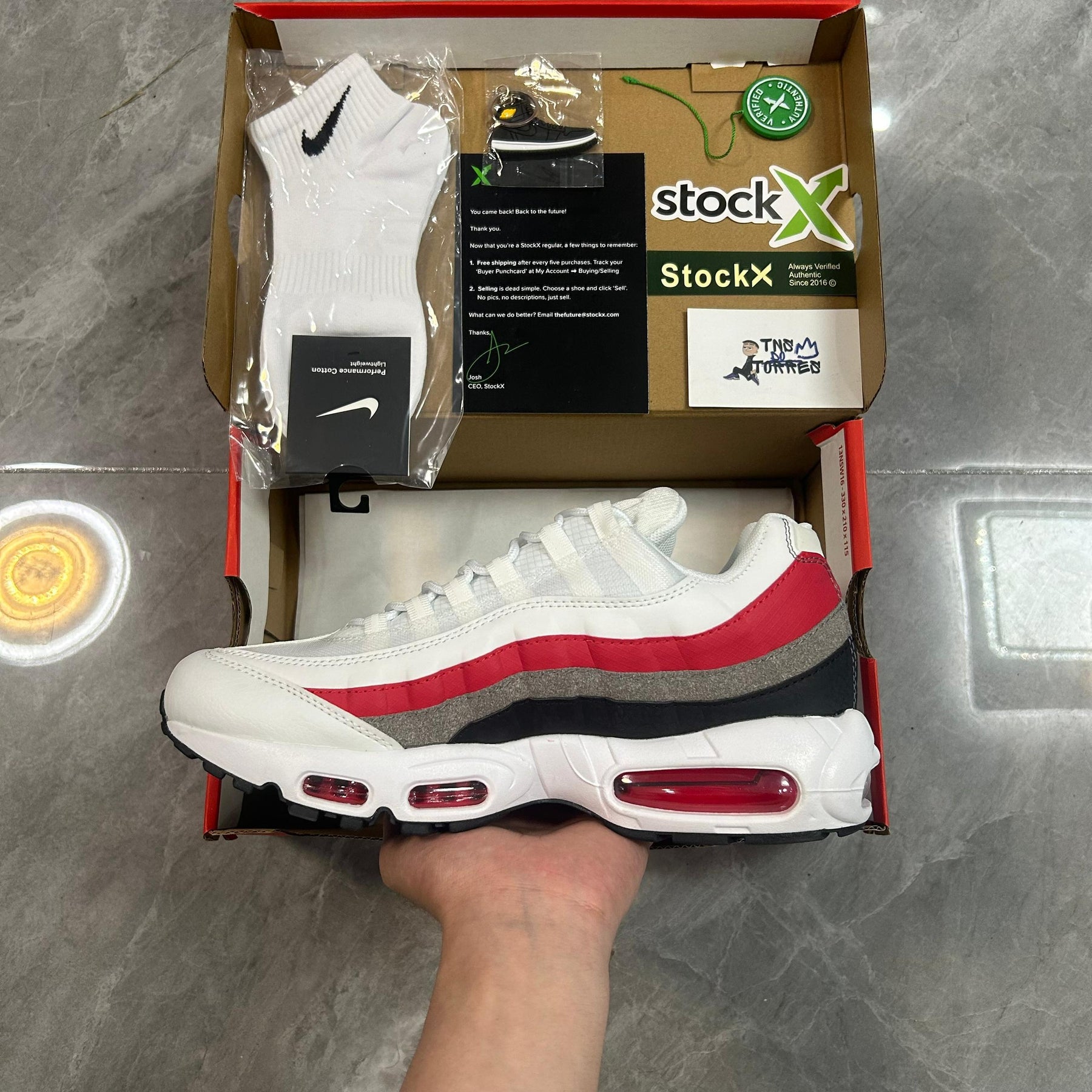 Air Max 95 "Essential white"