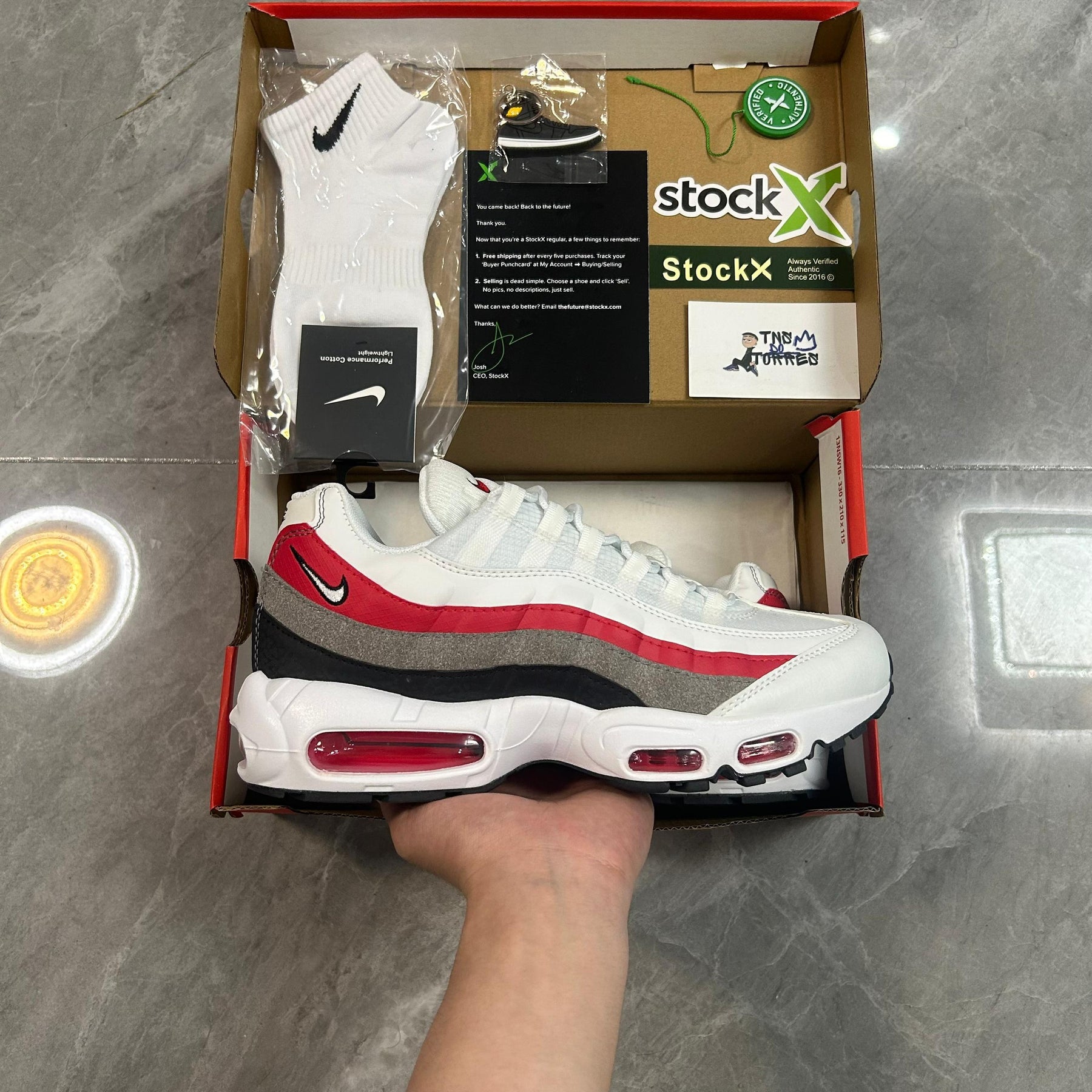 Air Max 95 "Essential white"