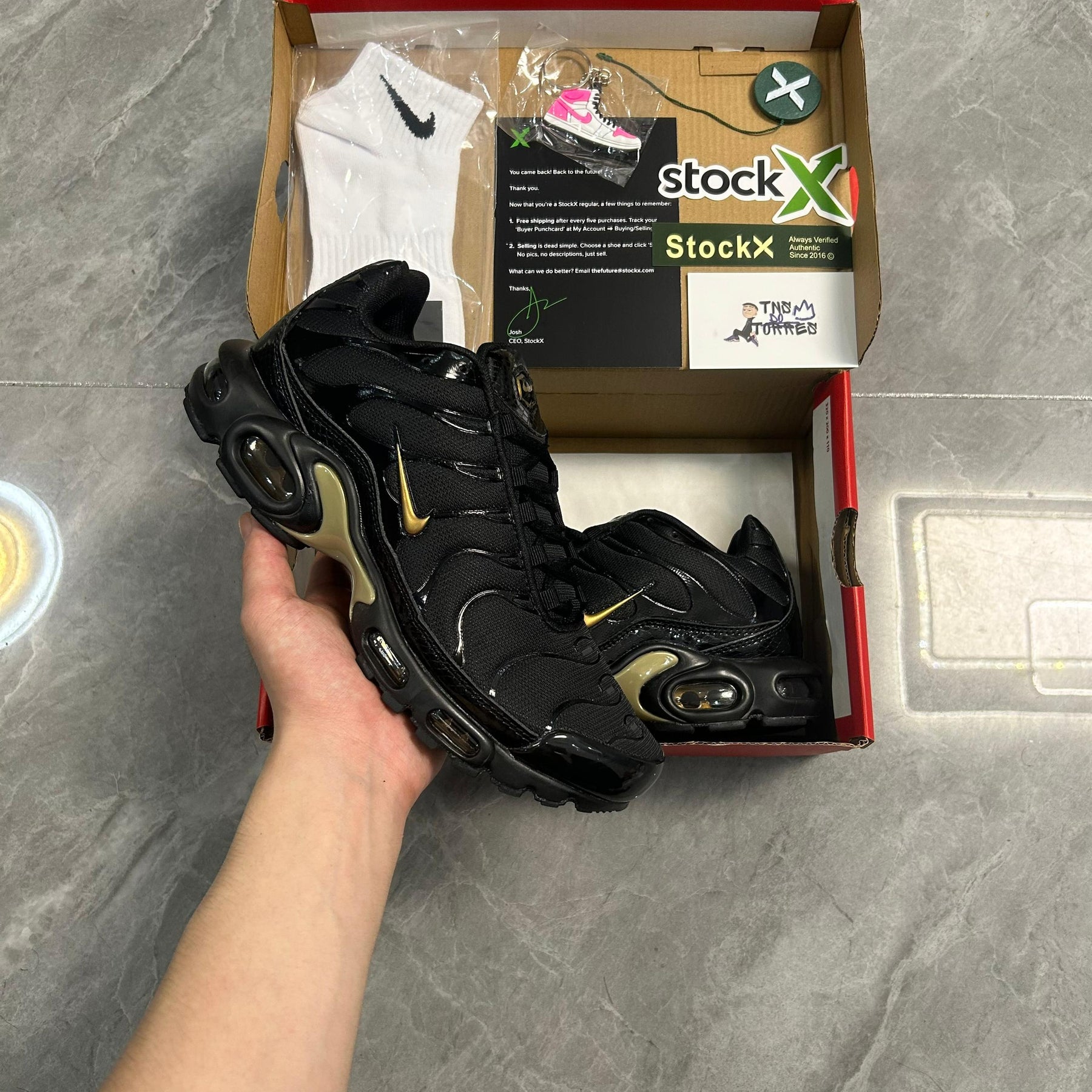 Air Max Plus TN 1 “Black Gold”
