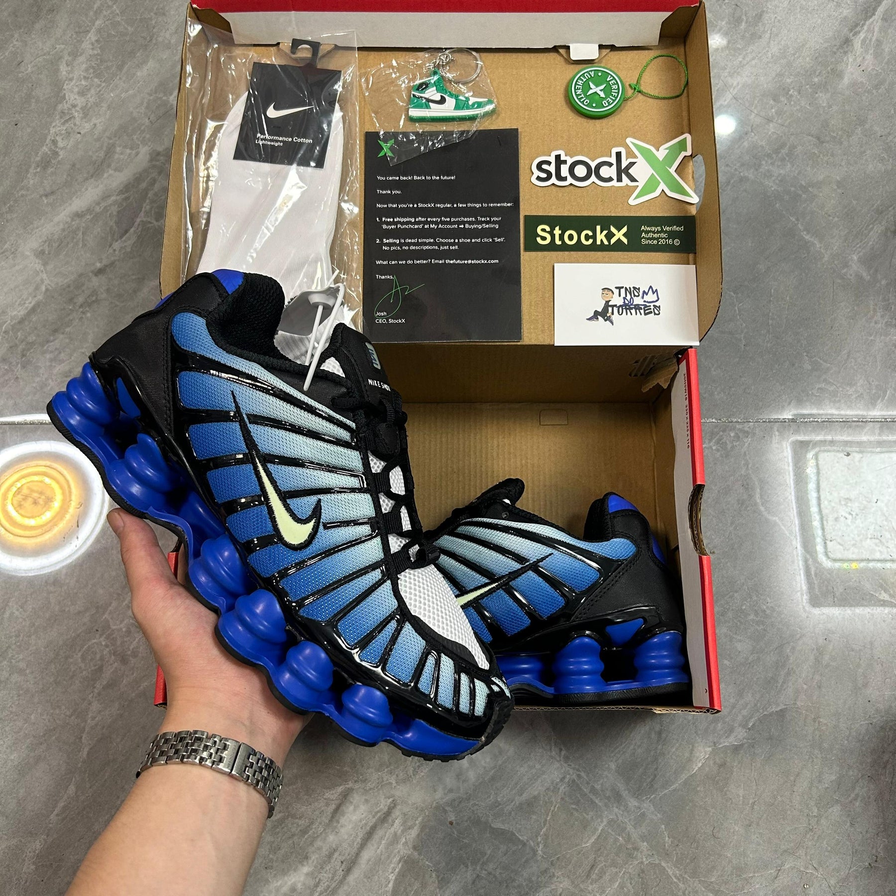 Nike Shox TL Racer Blue