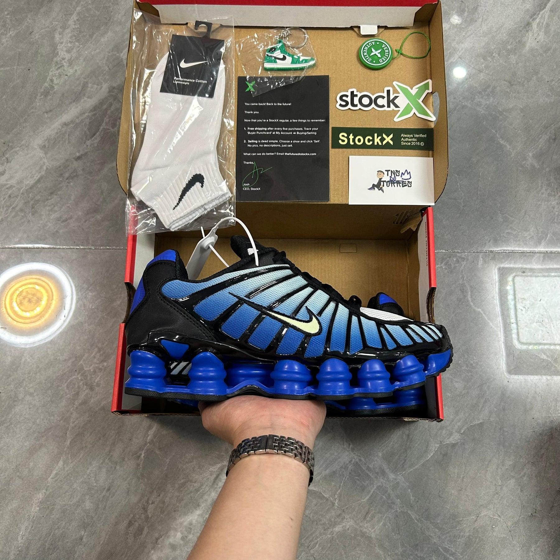 Nike Shox TL Racer Blue