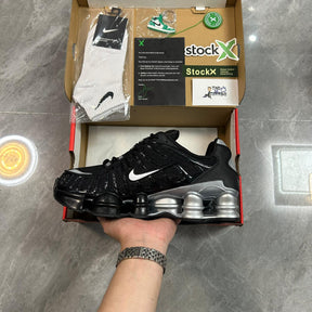 Nike Shox TL Preto/Prata