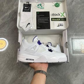 Nike Air Jordan 4 Retro 'Purple Metallic'