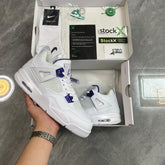 Nike Air Jordan 4 Retro 'Purple Metallic'