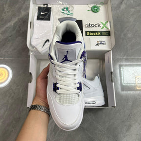Nike Air Jordan 4 Retro 'Purple Metallic'