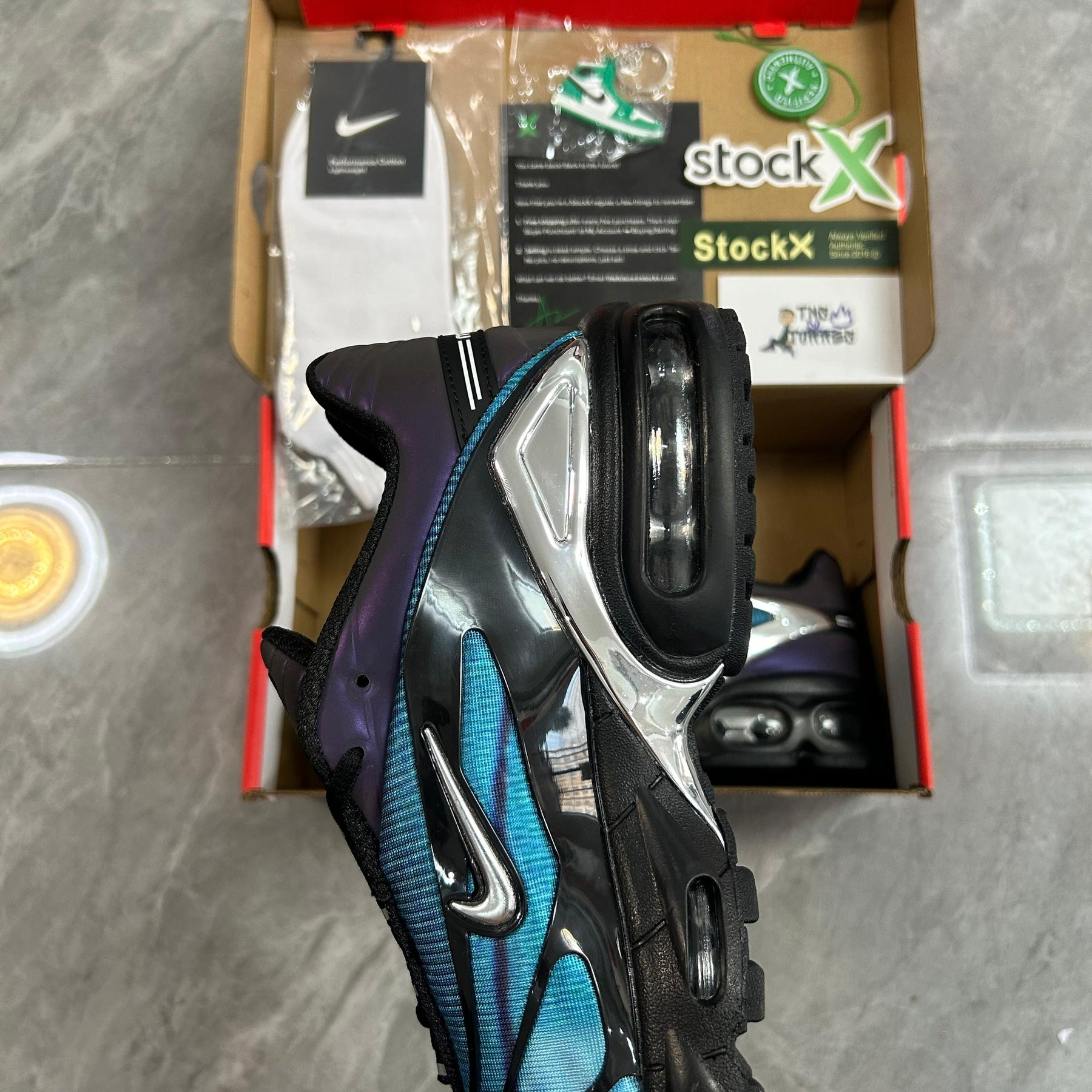 SKEPTA x Air Max Tailwind V "Chrome Blue"