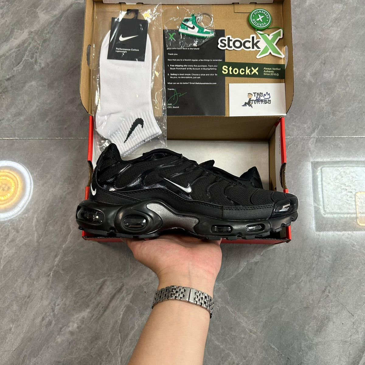 Air Max Plus TN 1 “Black Metallic Silver”