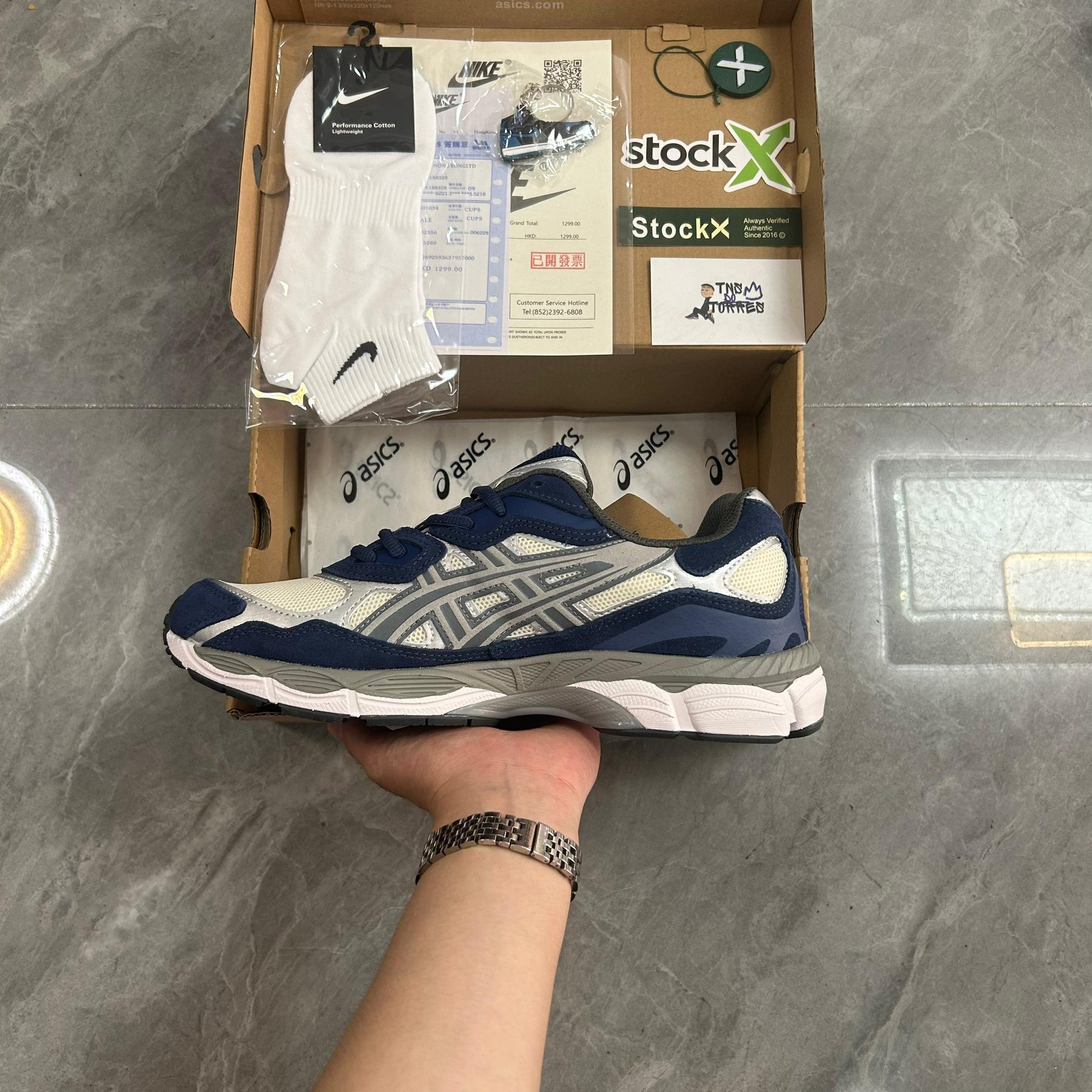 Asics Gel NYC “Blue/White”