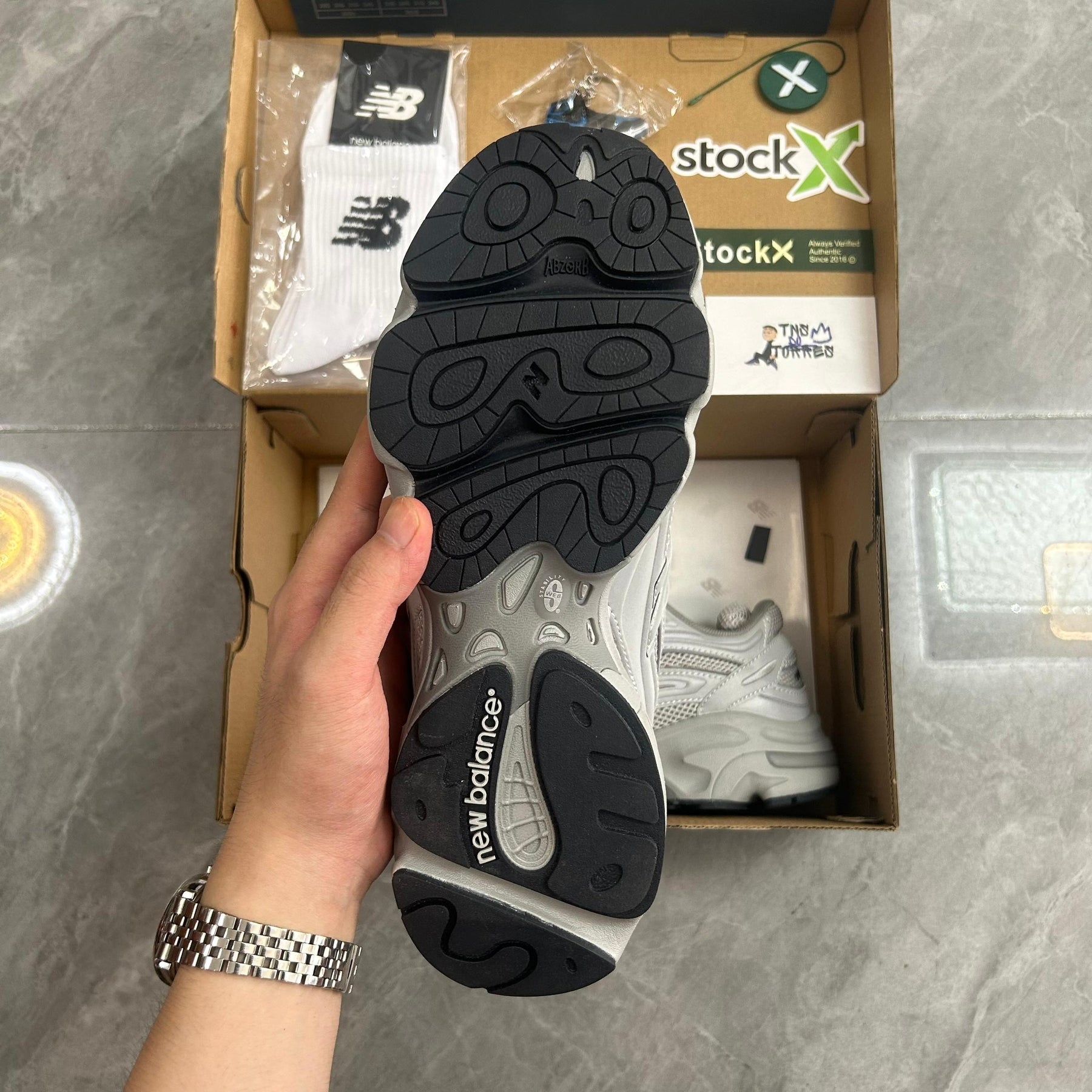 New Balance 1000 Silver Metallic