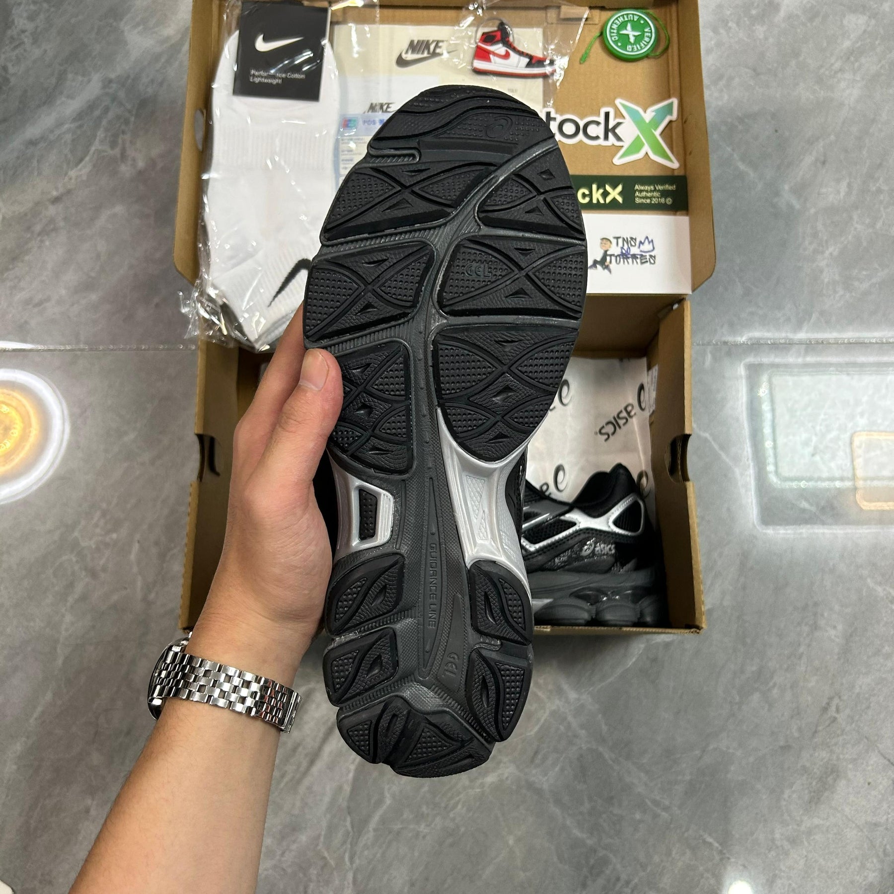 Asics Gel NYC “Black/Silver”