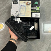 Travis Scott x Air Jordan 1 Low OG SP 'Black Phantom'