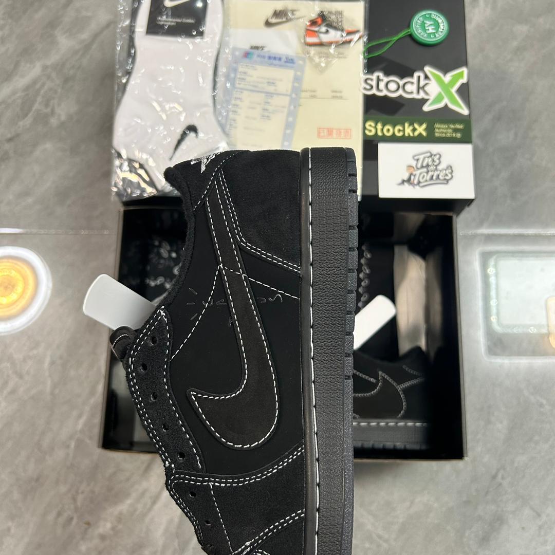 Travis Scott x Air Jordan 1 Low OG SP 'Black Phantom'