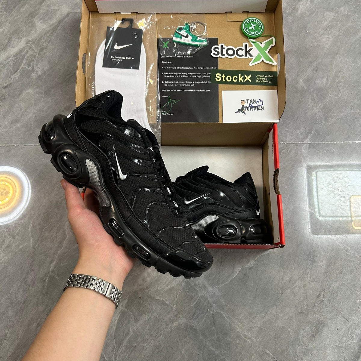 Air Max Plus TN 1 “Black Metallic Silver”